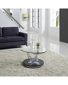 Lulu Rotating Coffee Table, Espresso Base | Creative Furniture