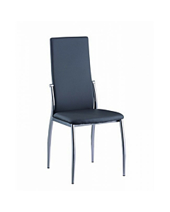 Chintaly Luna Side Chair, Gray