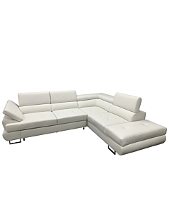Cortex LUTON Leather Sectional Sleeper Sofa