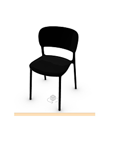 Calligaris Sneak Self-skinning Polyurethane Chair