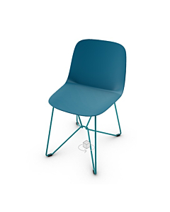 Calligaris Vela Chair With Metal Base