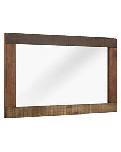 Modway Arwen Rustic Wood Frame Mirror