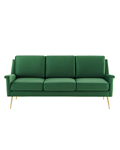 Modway Chesapeake Performance Velvet Sofa