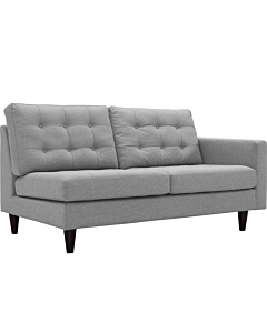Modway Empress Right-Facing Upholstered Fabric Loveseat