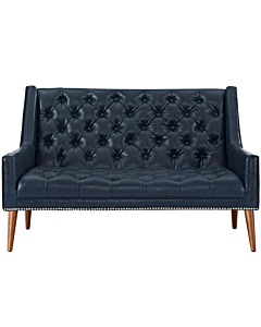 Modway Peruse Upholstered Vinyl Loveseat