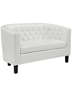 Modway Prospect Upholstered Vinyl Loveseat