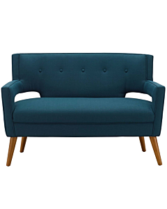 Modway Sheer Upholstered Fabric Loveseat
