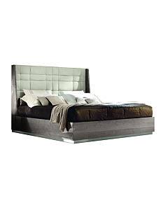 Monaco Bed  with Upholstered Headboard, Queen Size | ALF (+) DA FRE