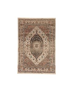 Vibe by Jaipur Living Irenea Medallion Tan Ivory Runner Rug 
