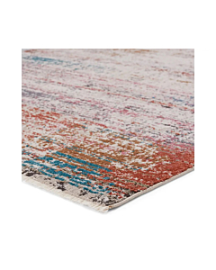 Vibe by Jaipur Living Starla Abstract Multicolor Cream Runner Rug 