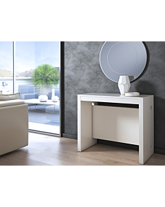 Casabianca Elasto Extendable Console / Dining Table, White