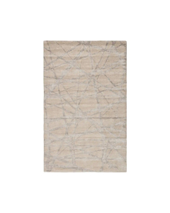 Nikki Chu by Jaipur Living Avondale Handmade Abstract White/ Gray Area Rug