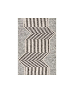 Nikki Chu by Jaipur Living Minya Indoor/ Outdoor Geometric Gray Area Rug