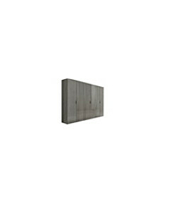 Novecento 6-Door Wardrobe with Wooden Doors | ALF (+) DA FRE