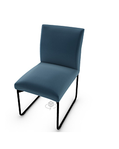 Calligaris Gala Upholstered Chair With Metal Frame