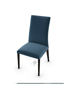 Calligaris Méditerranée Upholstered Chair With Wooden Frame And Removable Cover