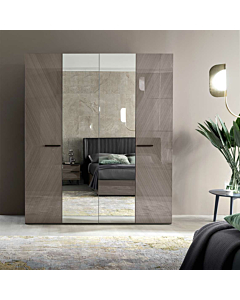 Olympia 4-Door Swinging Wardrobe | 20 Weeks Delivery Lead Time