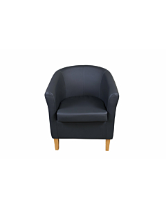 Cortex Panda Armchair, Navy Blue