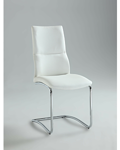 Chintaly Piper Side Chair, White
