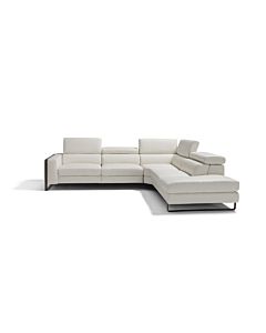 Porro Leather Sectional with Recliners, Left Arm Facing | Creative Furniture