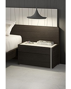 J & M Porto Right Side Nightstand, Wenge