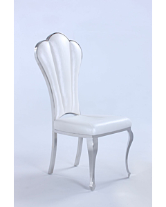 Chintaly Raegan Side Chair, White