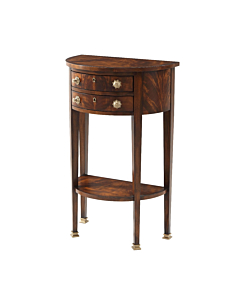Theodore Alexander A Demi Lune Side Table