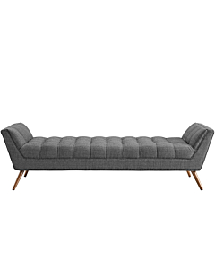 Modway Response Upholstered Fabric Bench