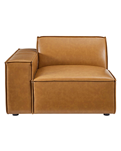 Modway Restore Left-Arm Vegan Leather Sectional Sofa Chair