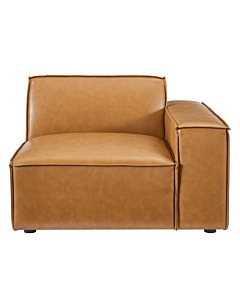 Modway Restore Right-Arm Vegan Leather Sectional Sofa Chair