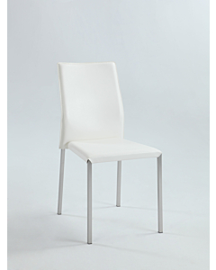 Chintaly Rhonda Side Chair,  White