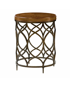 Hammary Hidden Treasures Round Lamp Table