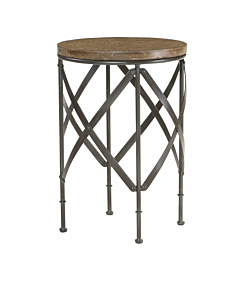 Hammary Hidden Treasures Round Metal Table