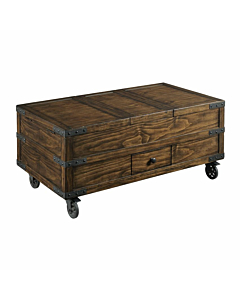 Hammary Hidden Treasures Trunk Coffee Table