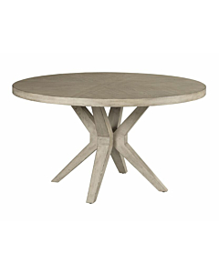 American Drew West Fork Hardy Round Dining Table Complete