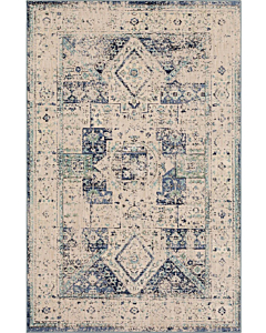 Karastan Rugs Cosmopolitan Santee Indigo