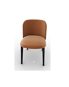 Calligaris Abrey  Chairs - Matt Black Frame