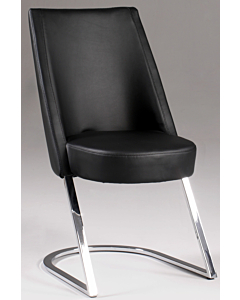 Chintaly Tami Side Chair, Black
