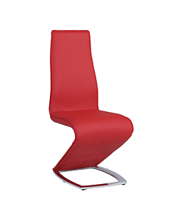 Chintaly Tara Side Chair, Red