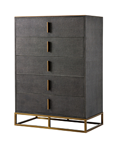 Theodore Alexander Blain Tall Boy Chest of Drawers