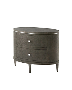 Theodore Alexander Eli Oval Nightstand