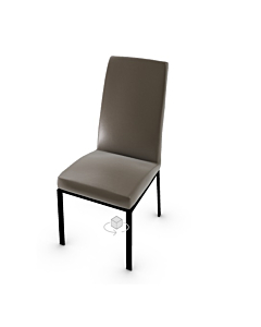 Calligaris Bess High Backed Metal Chair