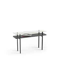 BDI Terrace 1153 Console Table, Charcoal Stained Ash 