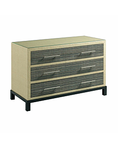 Hammary Hidden Treasures Three Drawer Cabinet, White