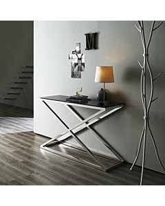 Tristan Console Table, Black Gloss | Creative Furniture