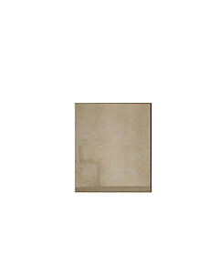 ALF Tullia Mirror – Travertine Eco-Stone & Champagne High Gloss