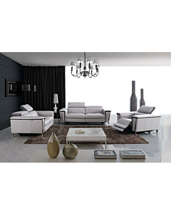 Venus 3 Piece Leather Living Room Set | Creative Furniture