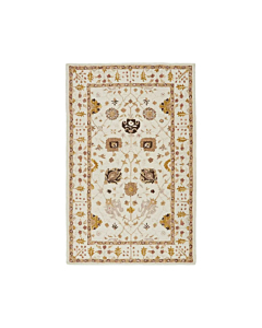 Vibe by Jaipur Living Ahava Handmade Oriental Ivory/ Gold Area Rug