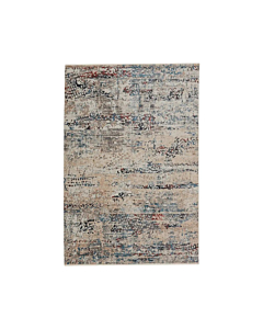 Vibe by Jaipur Living Halston Abstract Blue/ Gray Runner Rug
