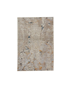 Vibe by Jaipur Living Hammon Abstract Gray/ Gold Runner Rug